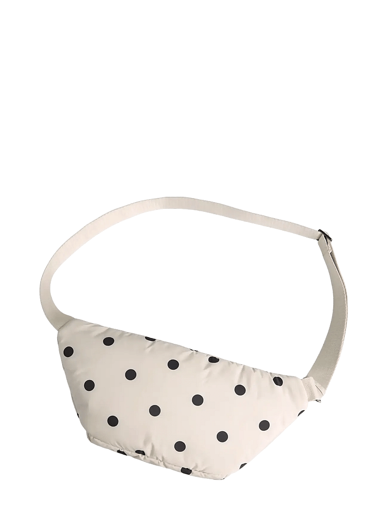 Markberg - FameMBG Bum Bag, Recycled - fashion trends - polka dot, creme - 2