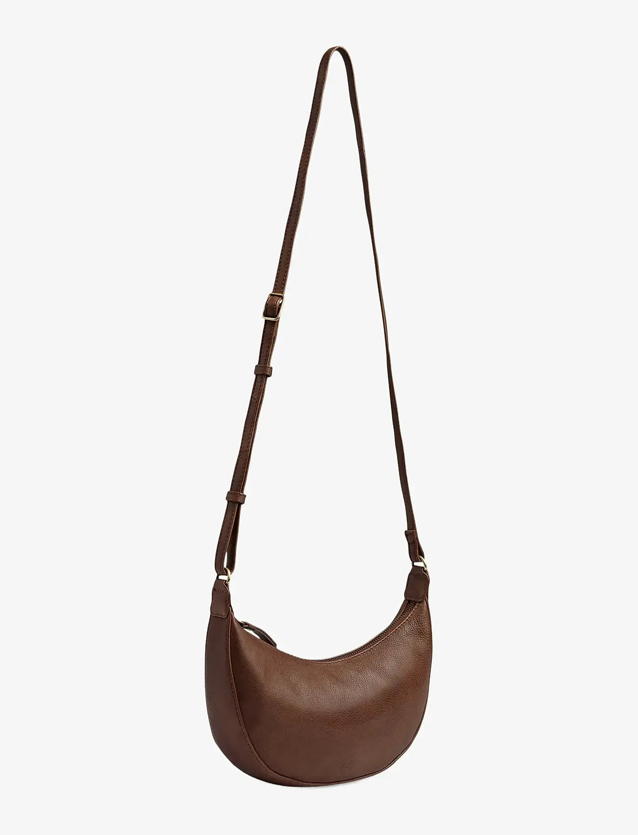 Markberg - FayeMBG Cross. Bag, Soft Vint. - aksessuaarid - cognac w/br. gold - 1