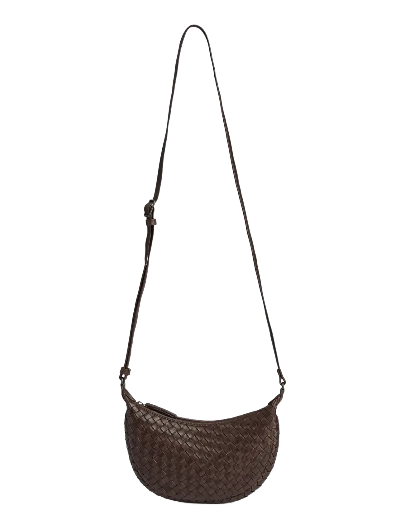 Markberg GabyMBG Cross. Bag, Weave - Valentines - DARK BROWN / brown