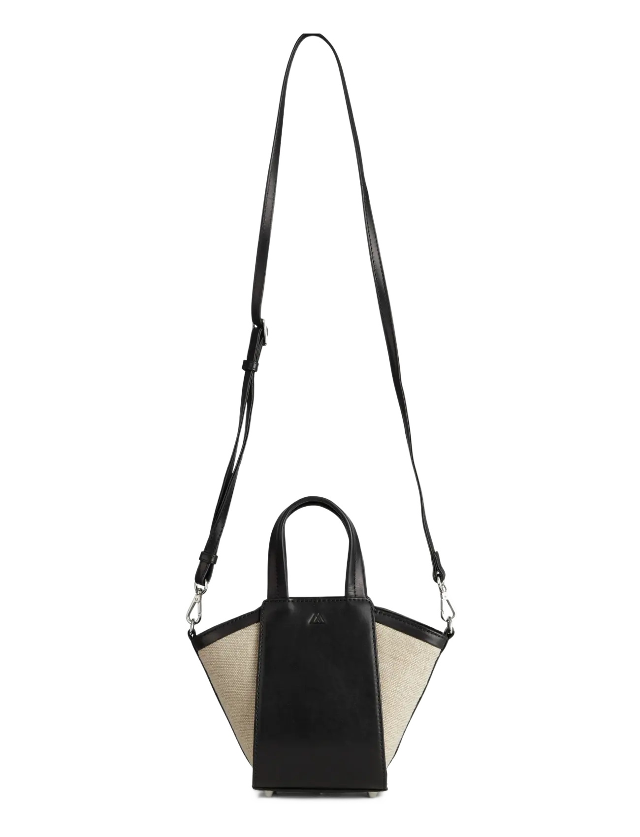 Markberg - HaylenMBG Mini Bag, Canvas Mix - black+offwhite - 5