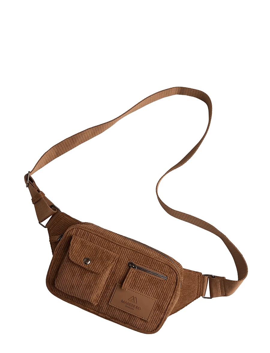 Markberg - DarlaMBG Bum Bag, Corduroy - moetrendid - cognac - 1