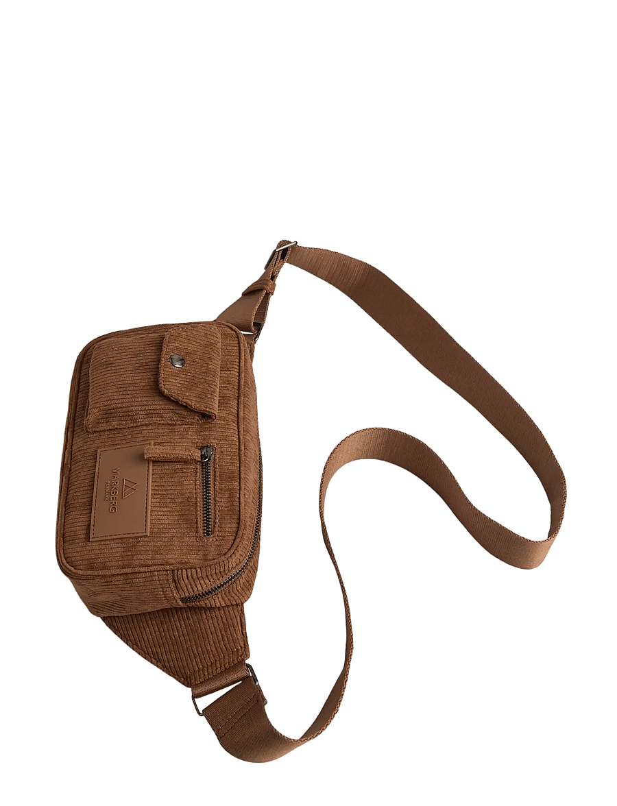 Markberg - DarlaMBG Bum Bag, Corduroy - moetrendid - cognac - 2