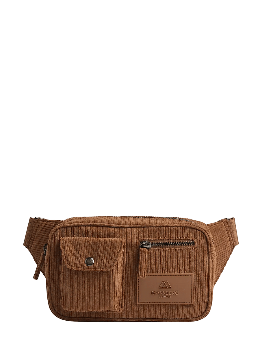 Markberg - DarlaMBG Bum Bag, Corduroy - moetrendid - cognac - 4