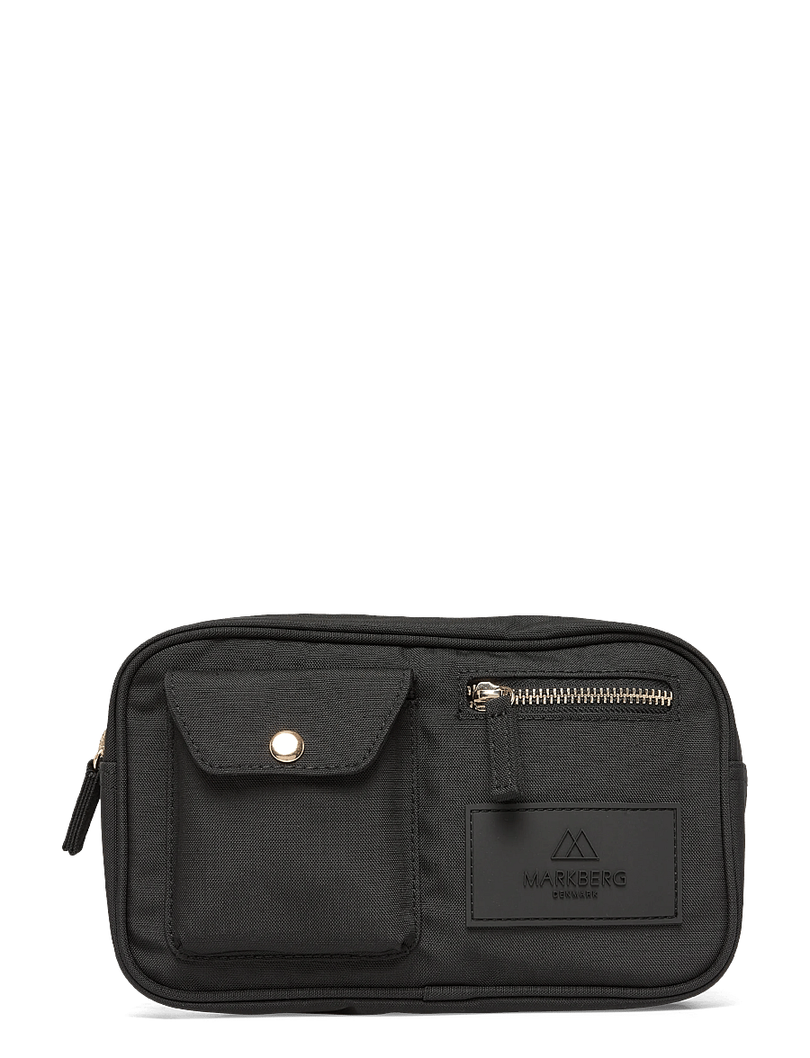Markberg - DarlaMBG Bum Bag, Monochrome - mode trends - black w/gold - 1