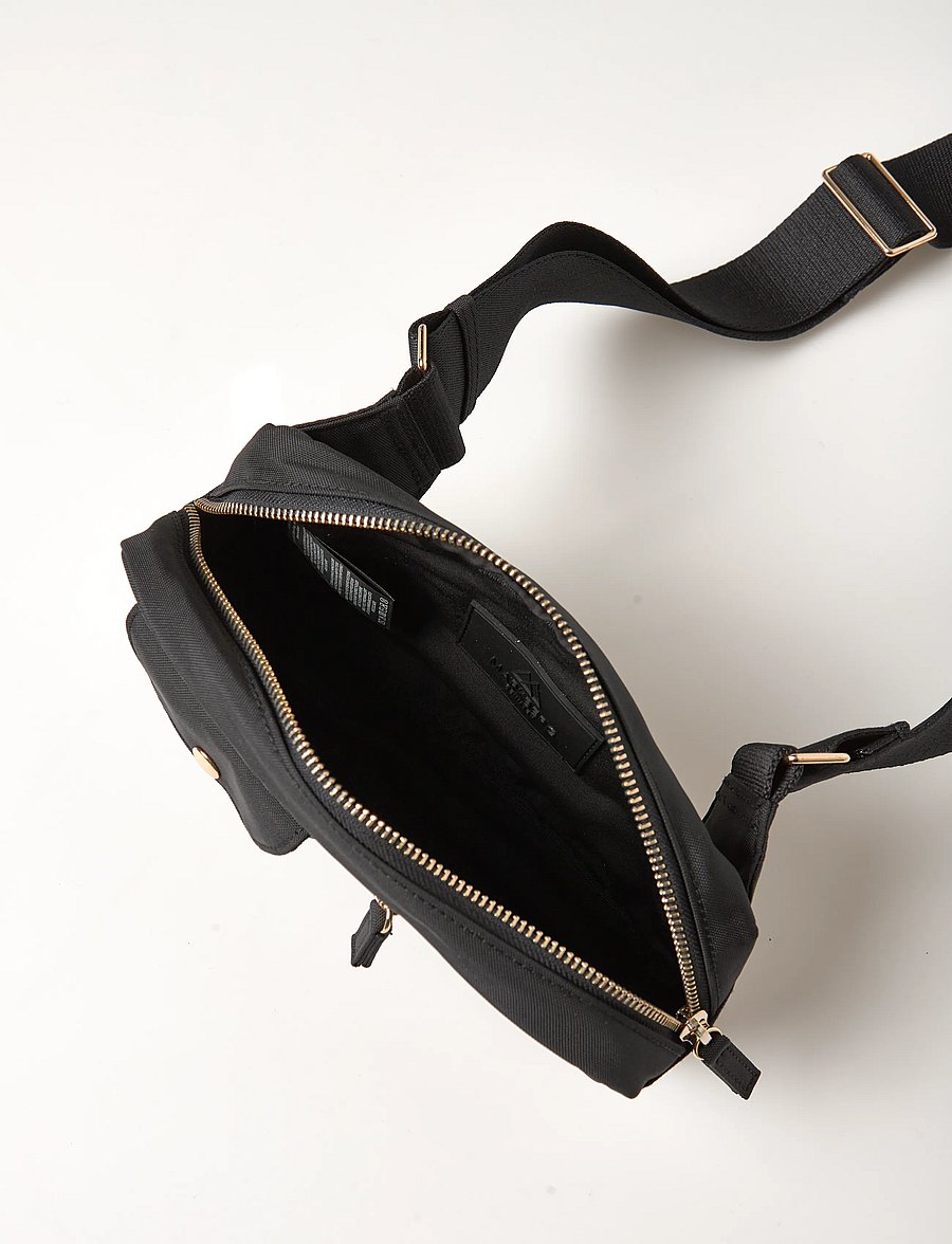 Markberg - DarlaMBG Bum Bag, Monochrome - mode trends - black w/gold - 5