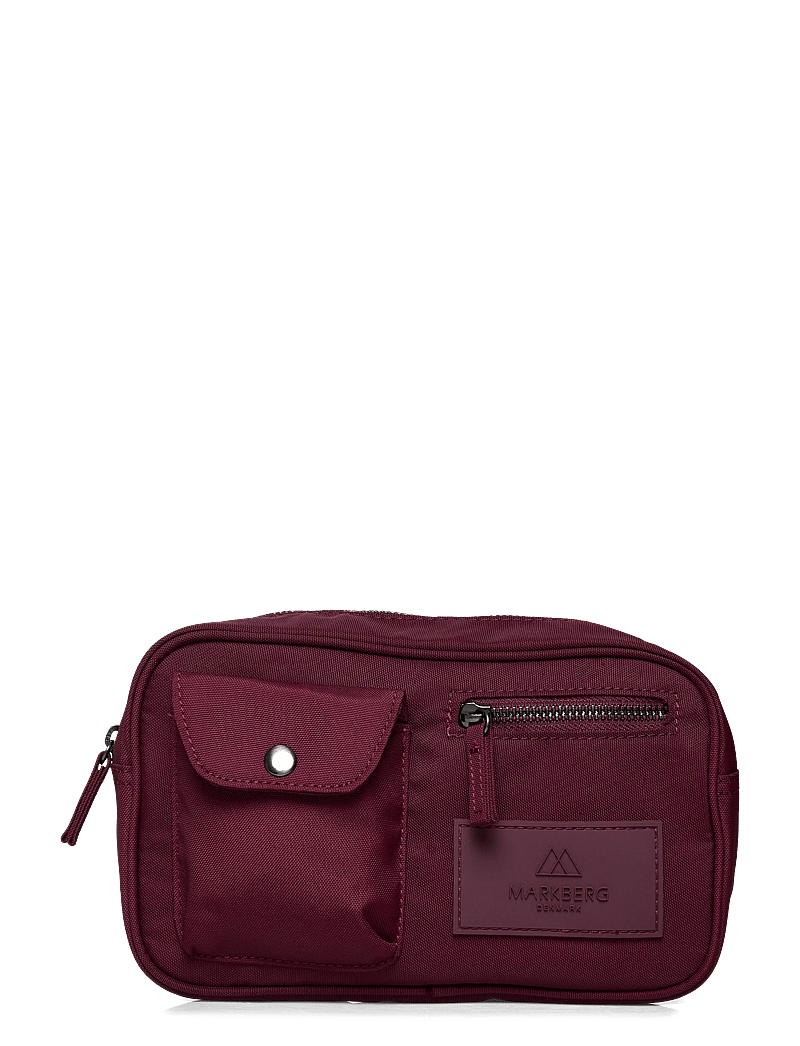 Markberg - DarlaMBG Bum Bag, Monochrome - modetrends - burgundy - 0