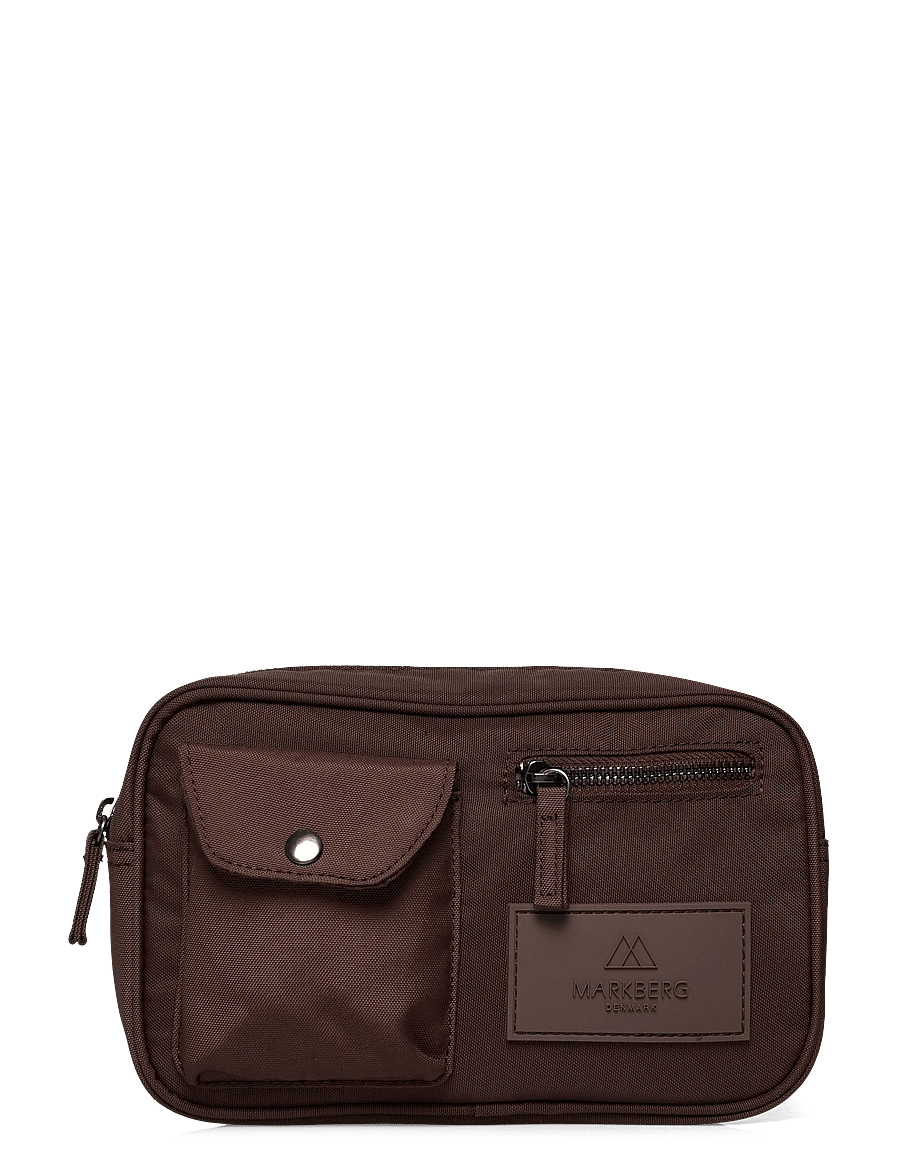 Markberg - DarlaMBG Bum Bag, Monochrome - modetrends - dark brown - 0