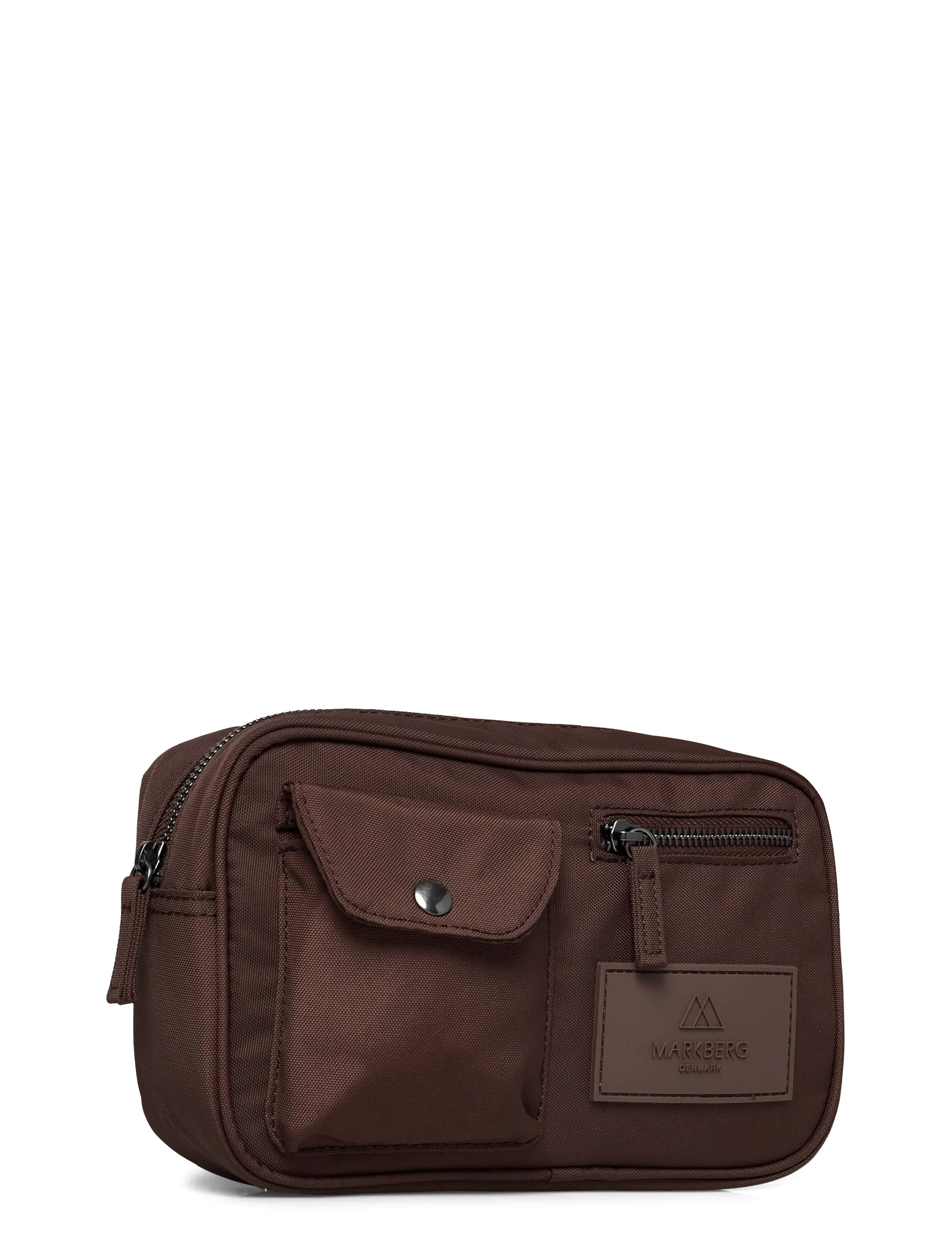 Markberg - DarlaMBG Bum Bag, Monochrome - modetrends - dark brown - 2