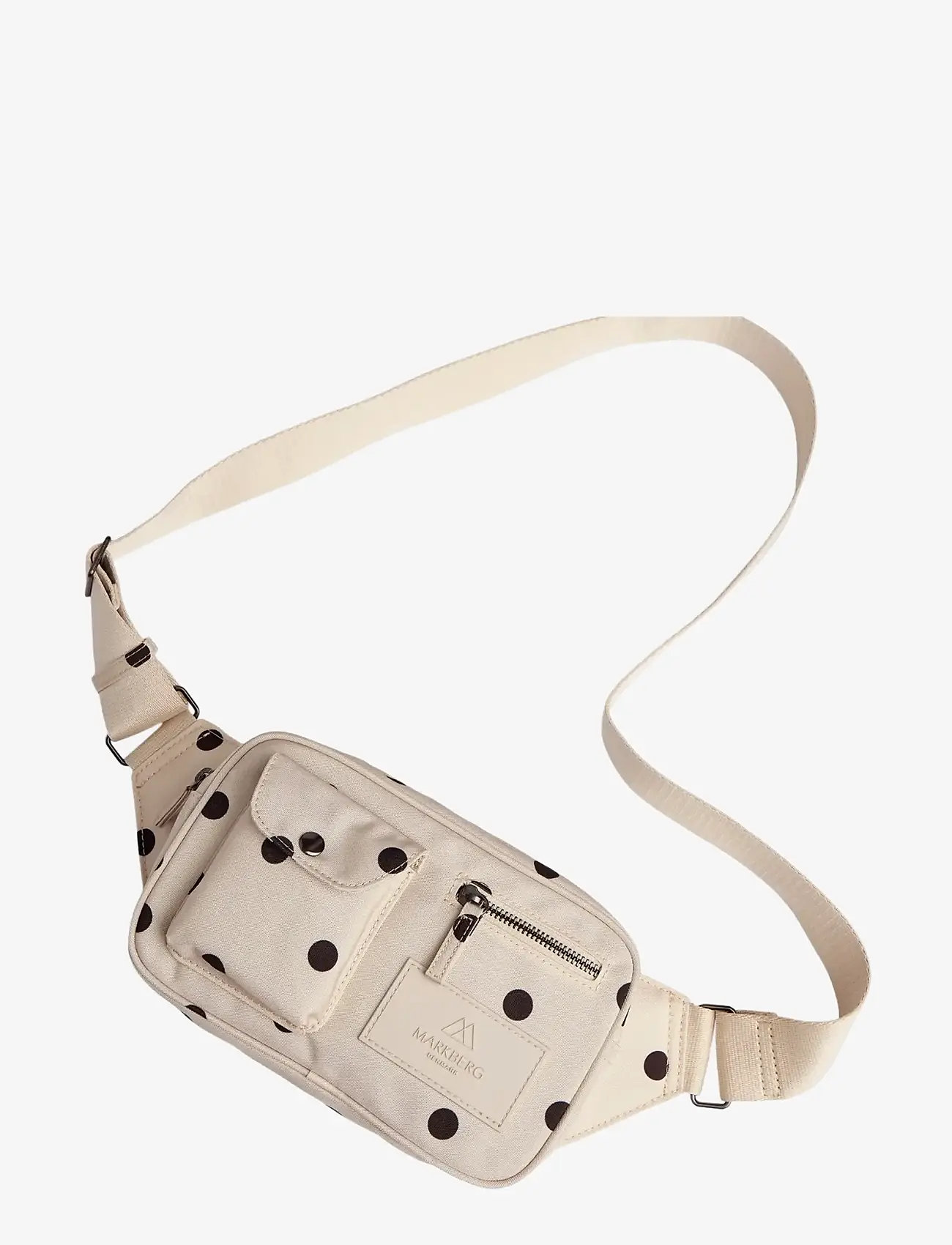 Markberg - DarlaMBG Bum Bag, Monochrome - modetrender - polka dot, creme - 3