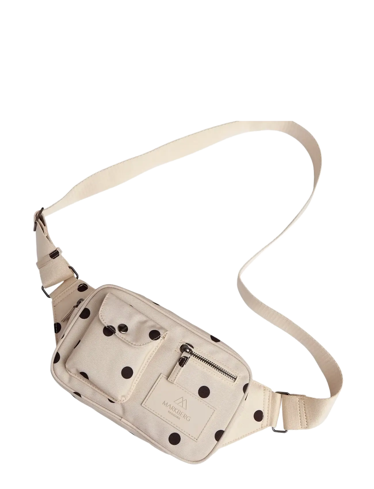 Markberg - DarlaMBG Bum Bag, Monochrome - modetrends - polka dot, creme - 3