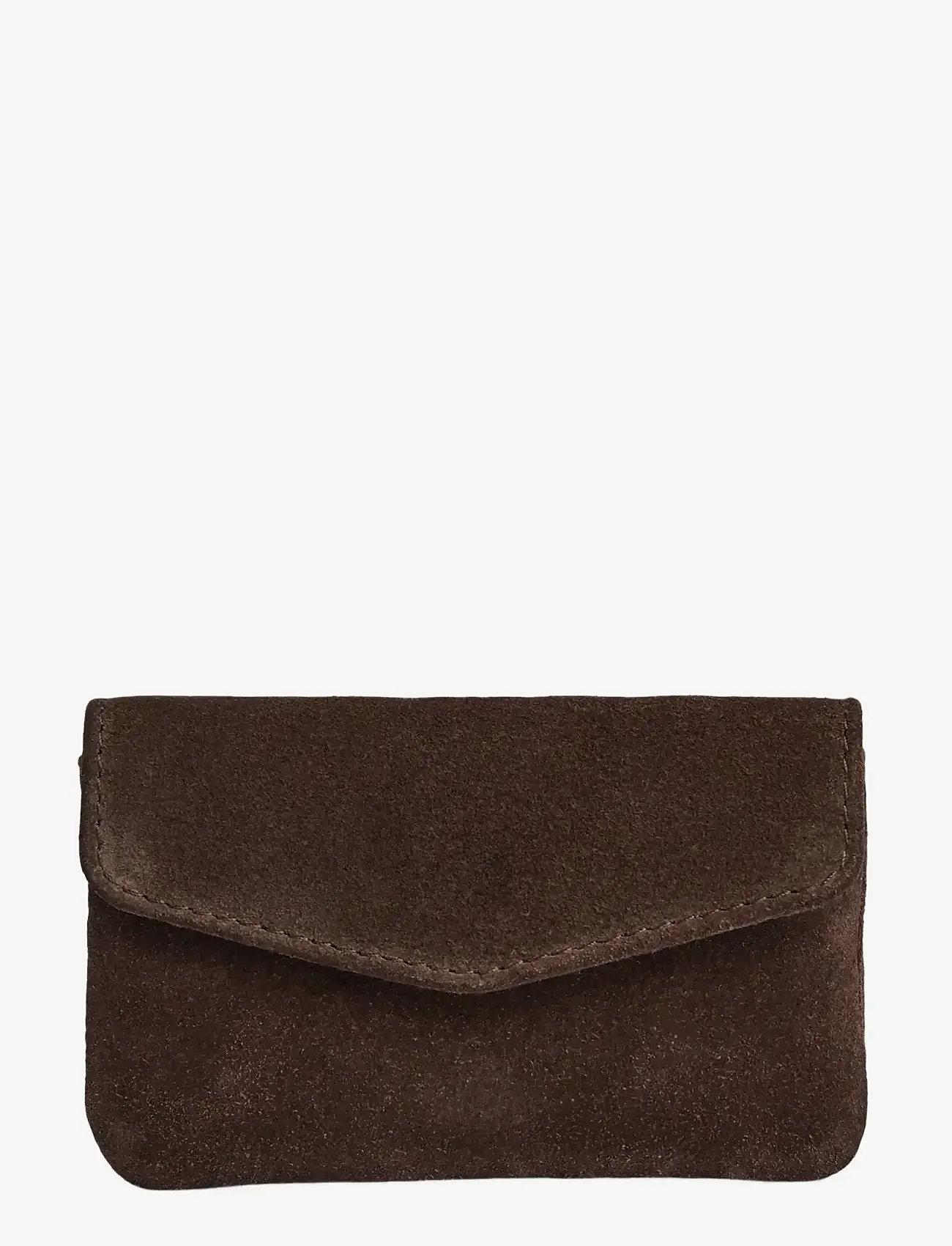 Markberg - FaithMBG Coin Purse, Suede - wallets - dark brown - 1