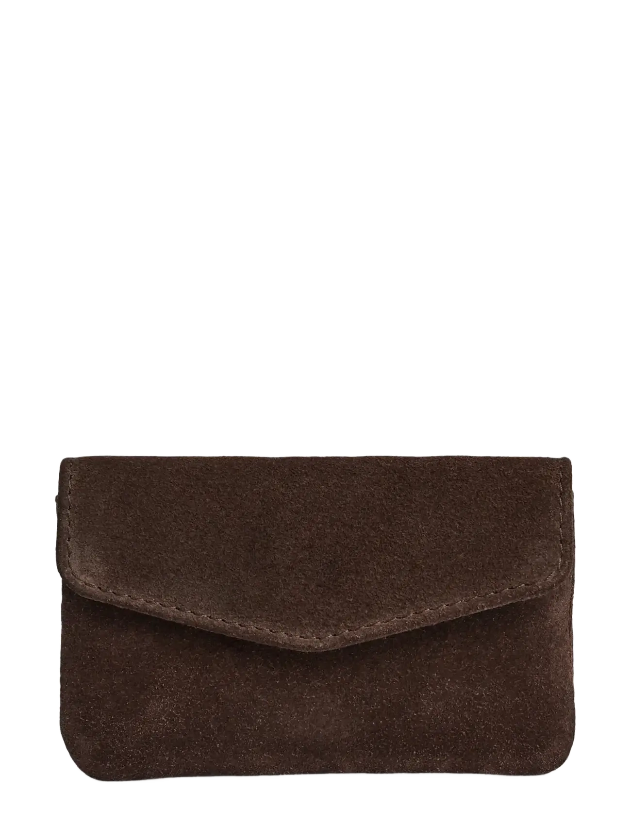 Markberg FaithMBG Coin Purse, Suede - Väskor - DARK BROWN / brown