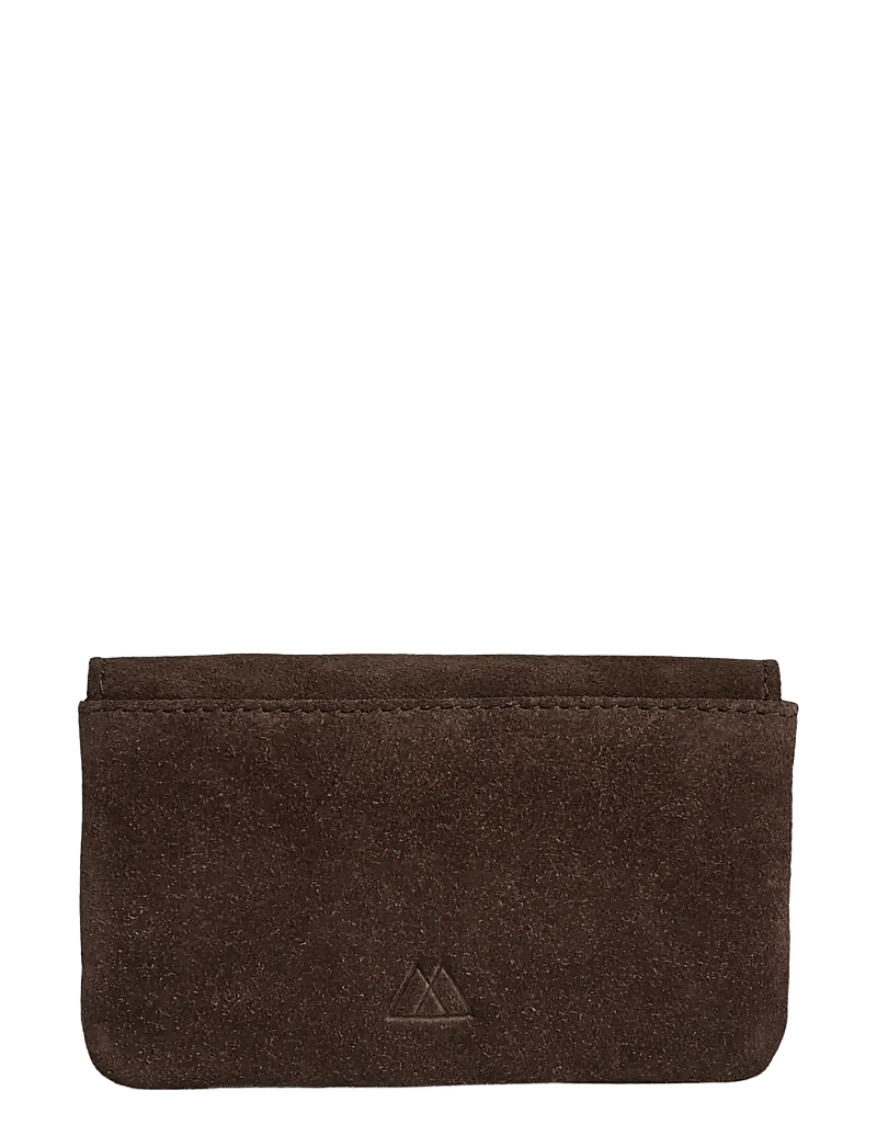 Markberg - FaithMBG Coin Purse, Suede - portemonnaies - dark brown - 4