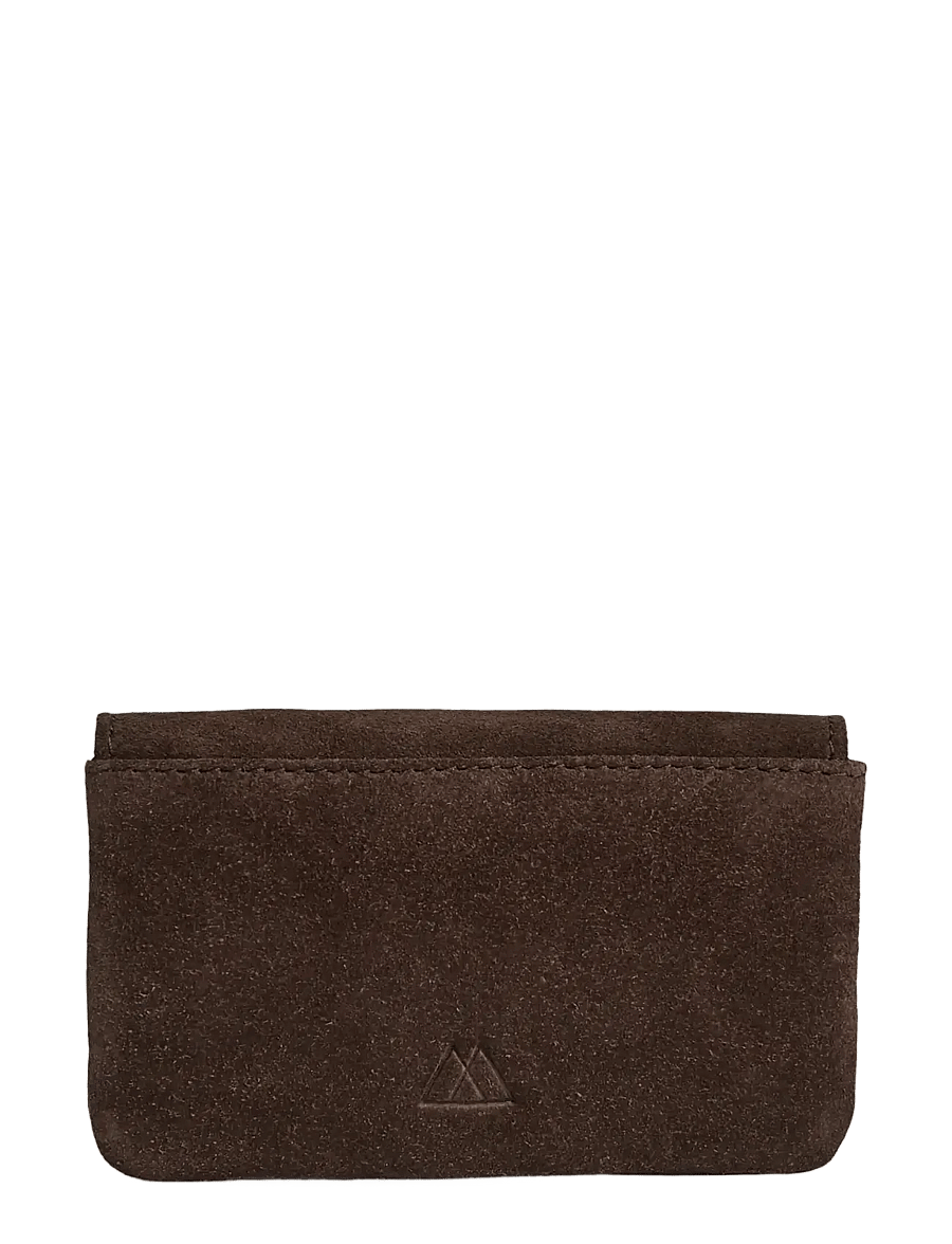 Markberg - FaithMBG Coin Purse, Suede - portemonnaies - dark brown - 4