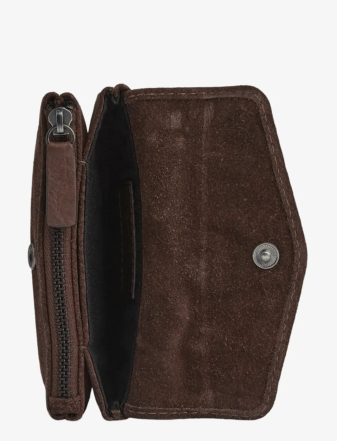 Markberg - FaithMBG Coin Purse, Suede - wallets - dark brown - 5