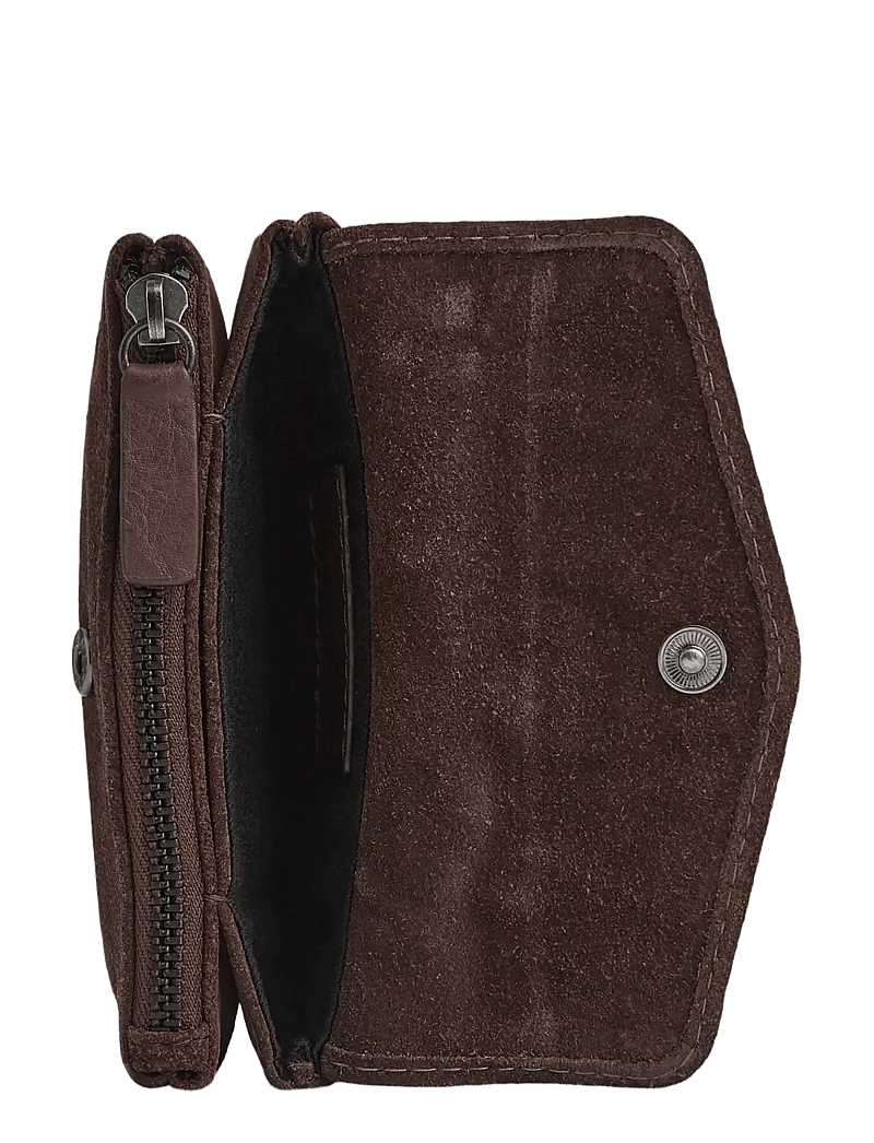 Markberg - FaithMBG Coin Purse, Suede - portemonnaies - dark brown - 5