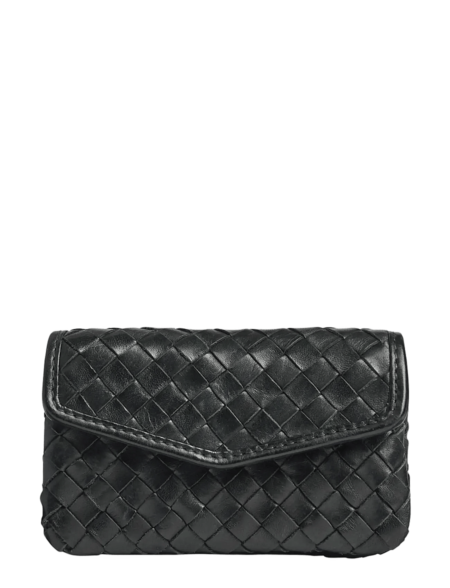 Markberg - FaithMBG Coin Purse, Weave - portemonnaies - black - 0