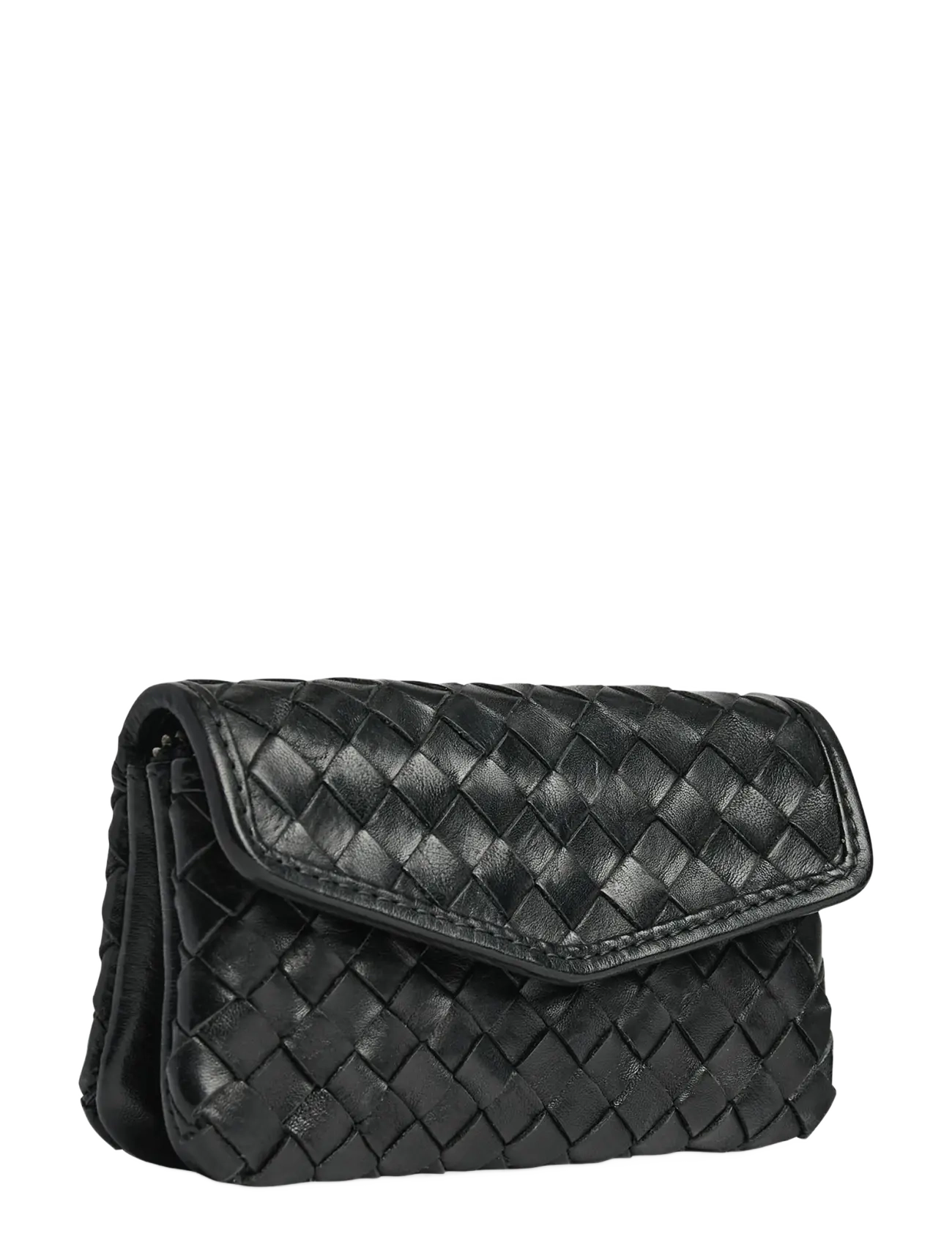 Markberg - FaithMBG Coin Purse, Weave - plånböcker - black - 1