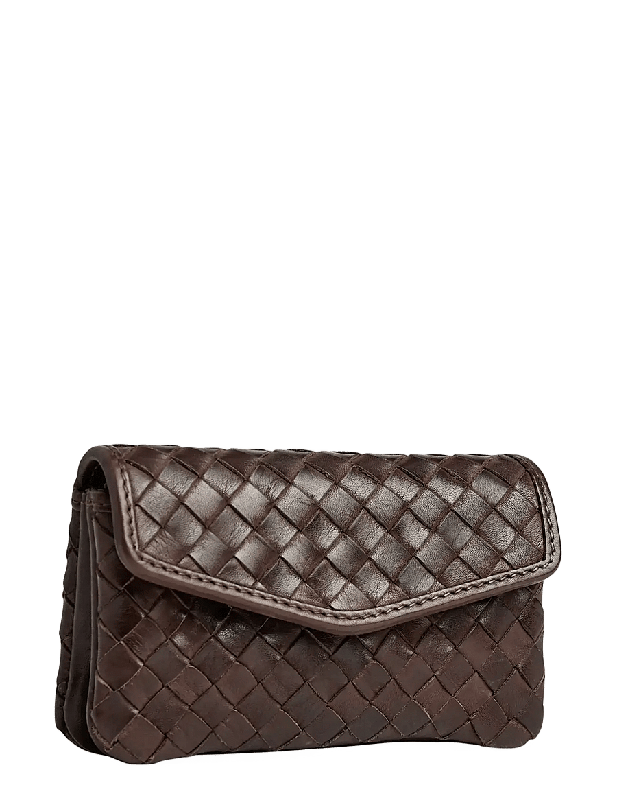 Markberg - FaithMBG Coin Purse, Weave - portemonnaies - dark brown - 1