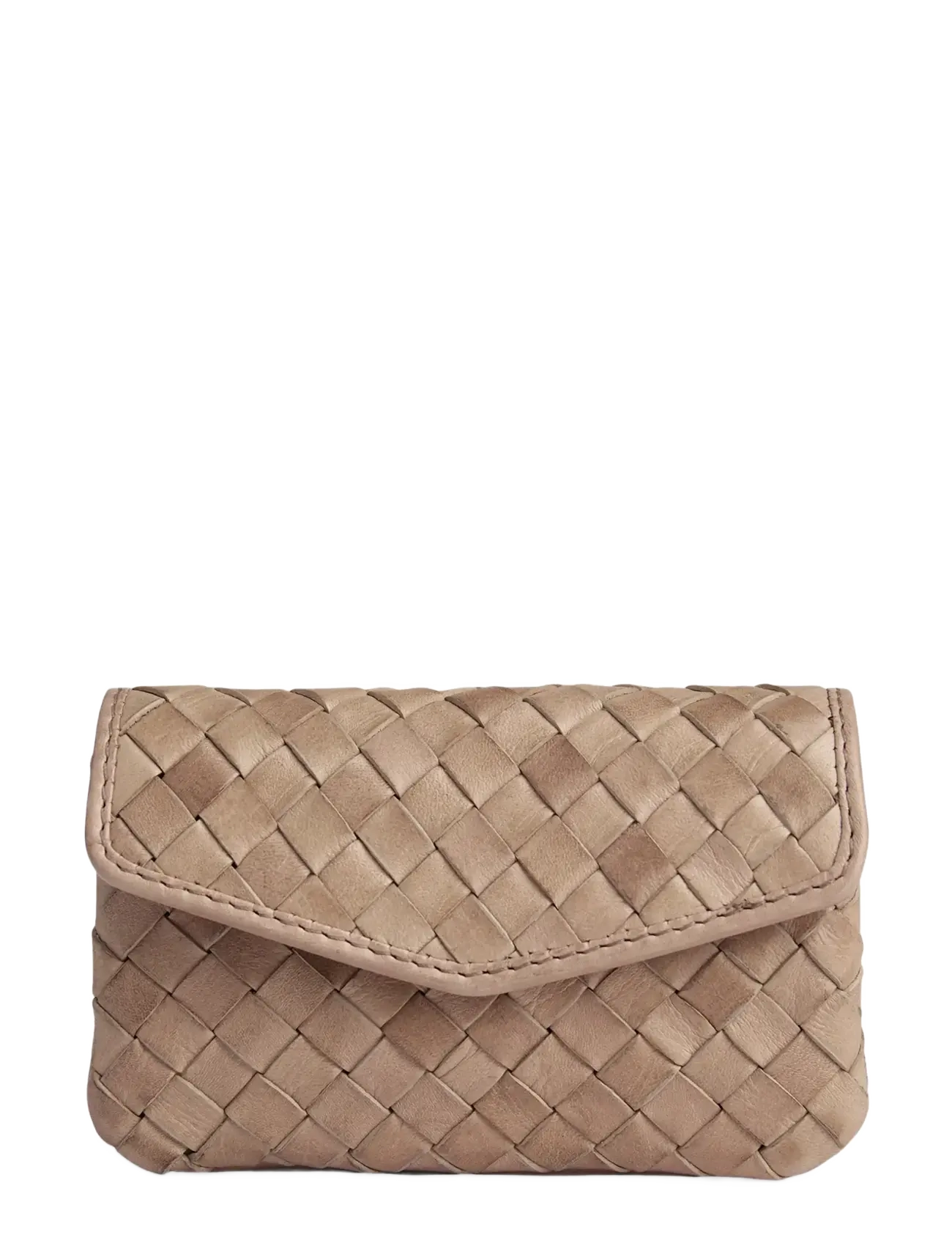 Markberg FaithMBG Coin Purse, Weave - Punge & Kortholdere - MOCHA MOUSSE / beige