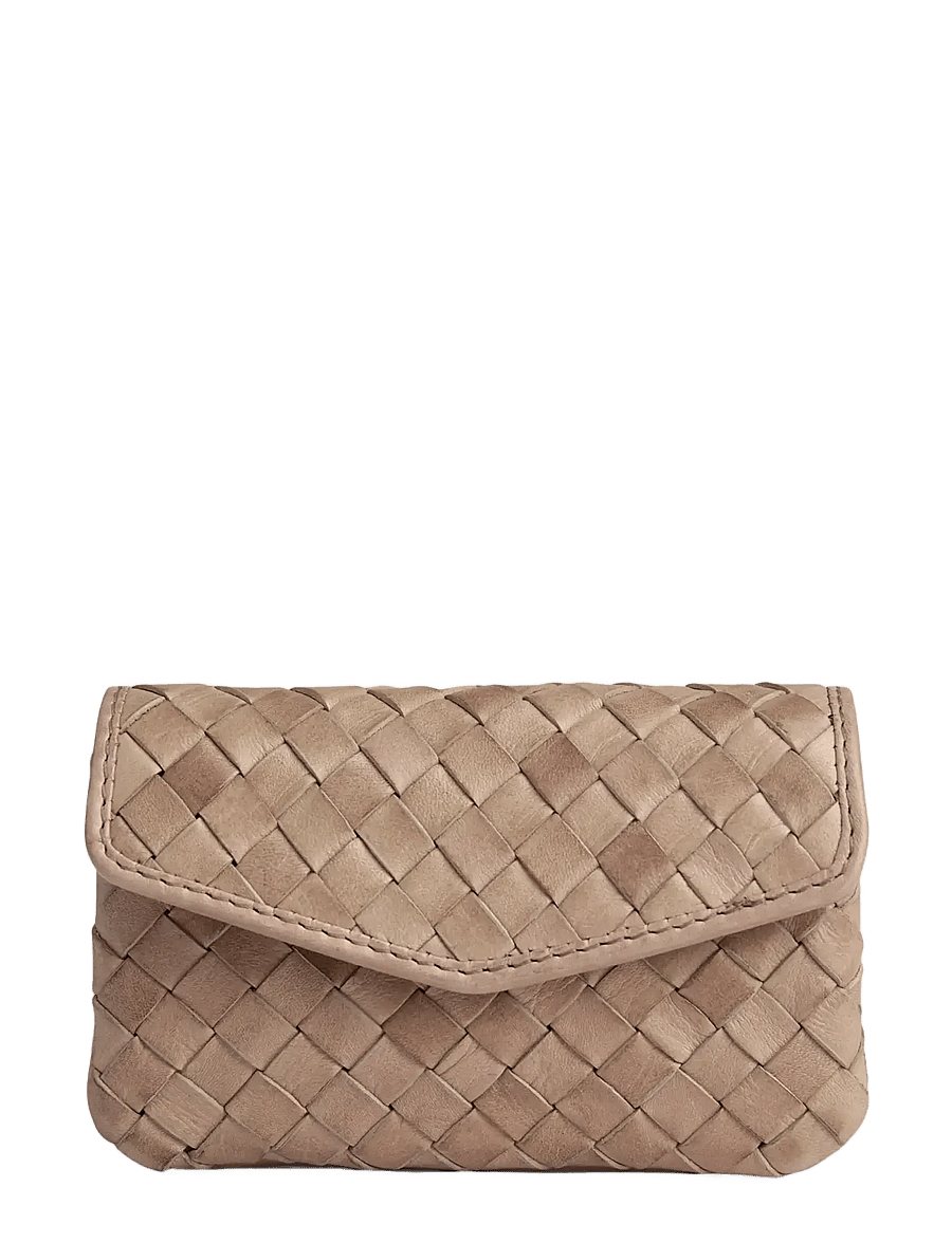 Markberg - FaithMBG Coin Purse, Weave - portemonnaies - mocha mousse - 1