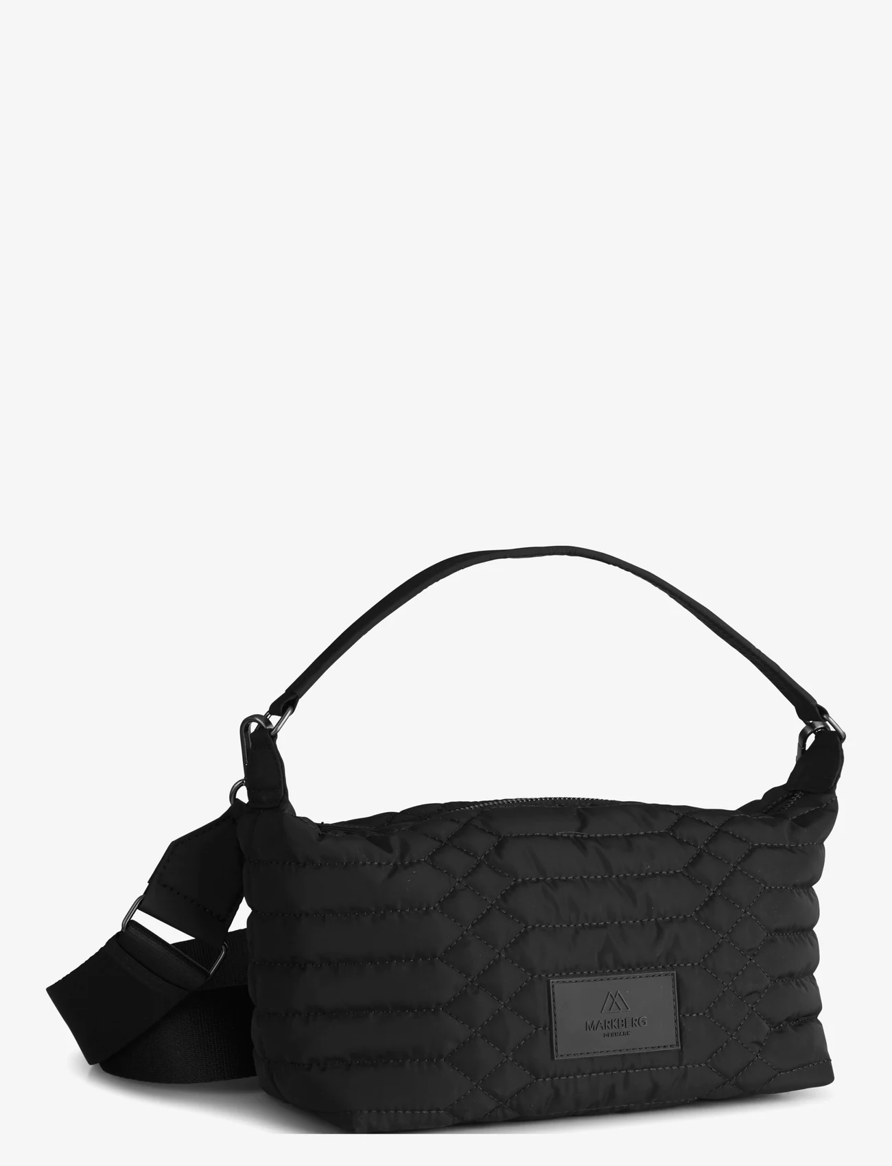 Markberg - LotusMBG Bag, Snake Quilt - festtøj til outletpriser - black w/black - 1