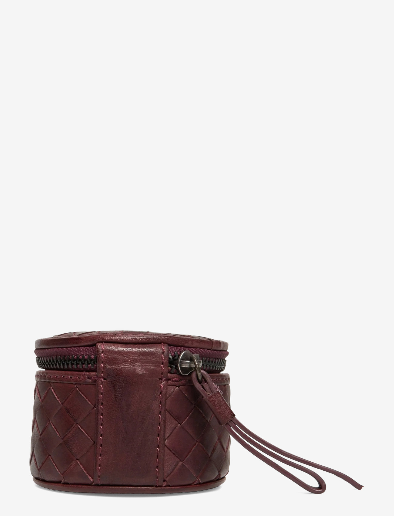 Markberg - LovaMBG Jewelry Box, S, Weave - boîtes à bijoux - burgundy - 1