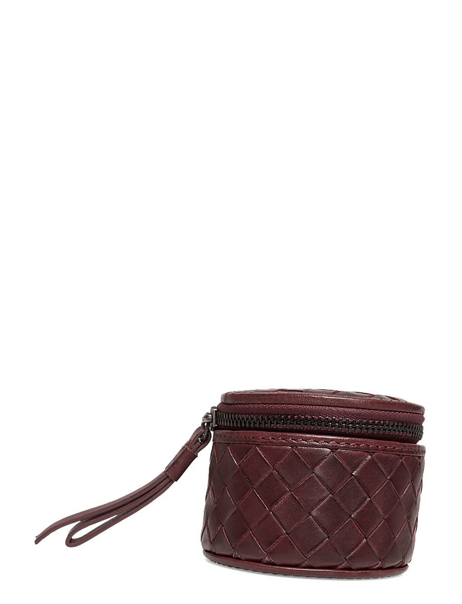 Markberg - LovaMBG Jewelry Box, S, Weave - pudełka na biżuterię - burgundy - 2