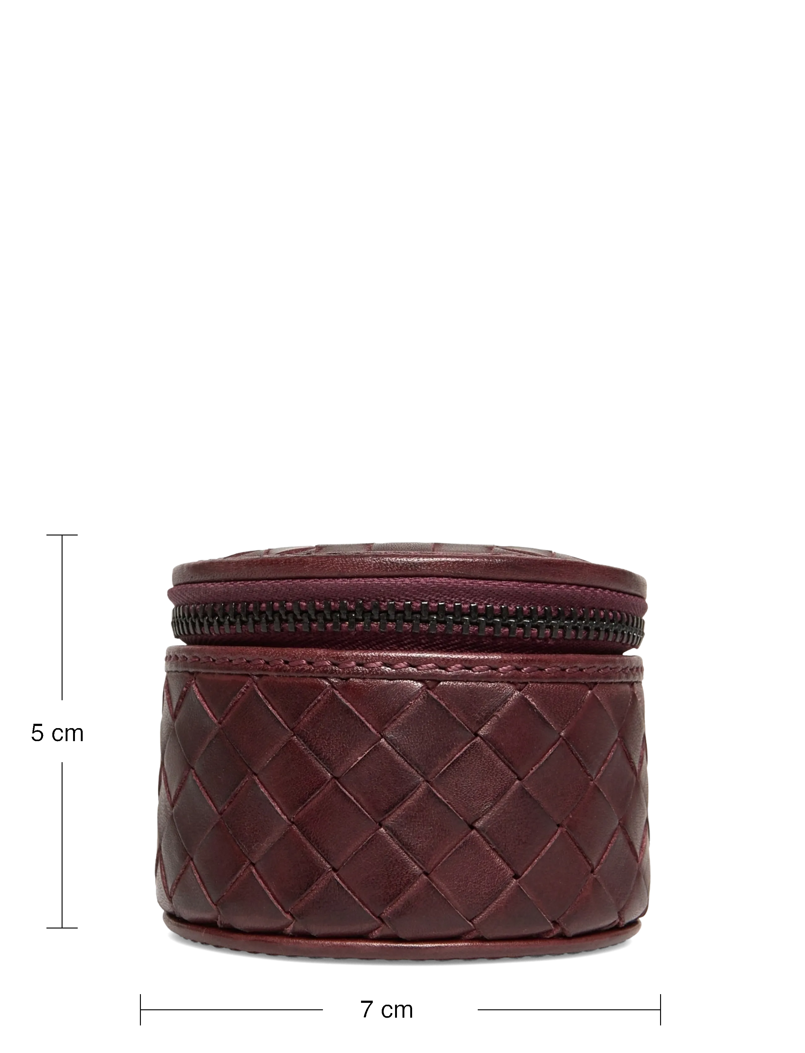 Markberg - LovaMBG Jewelry Box, S, Weave - schmuckschatullen - burgundy - 3