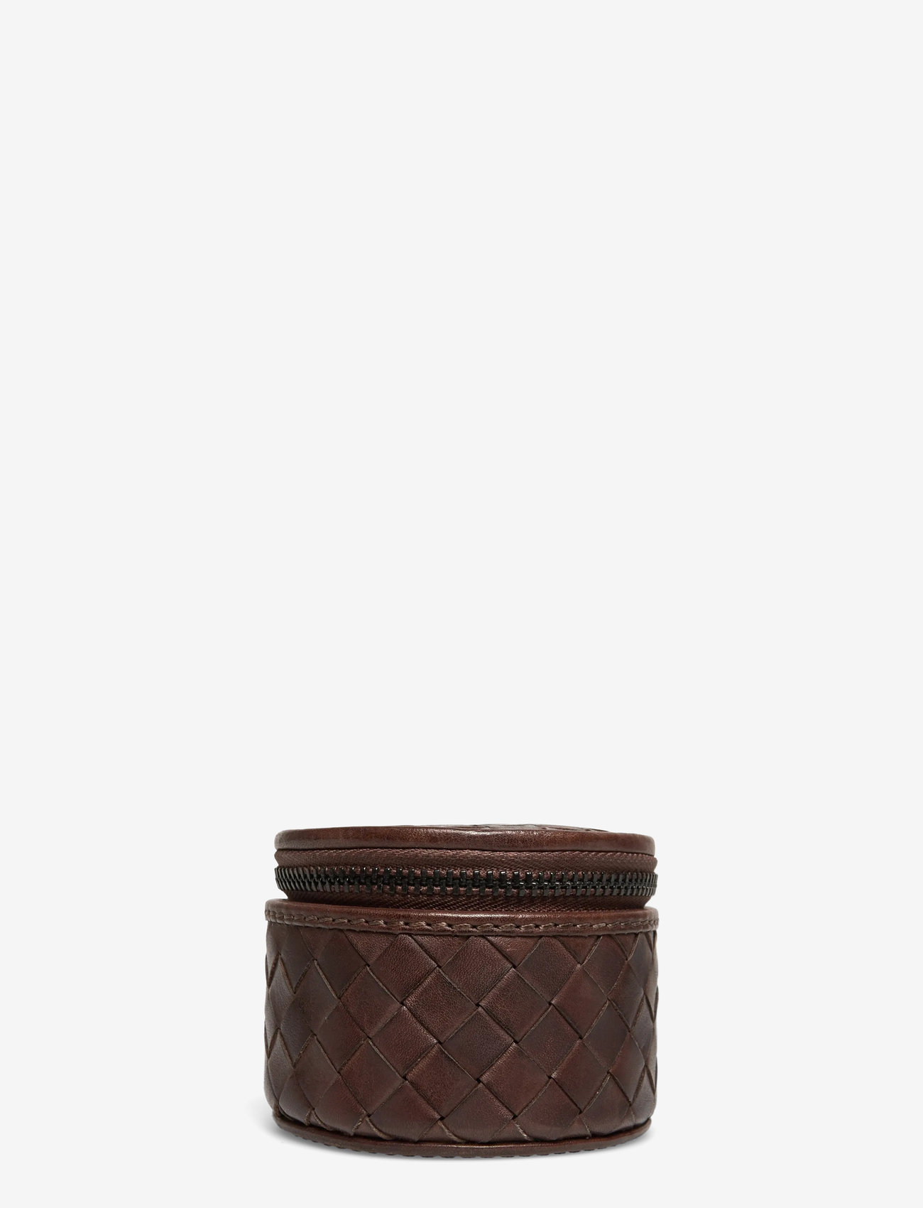 Markberg - LovaMBG Jewelry Box, S, Weave - schmuckschatullen - dark brown - 0