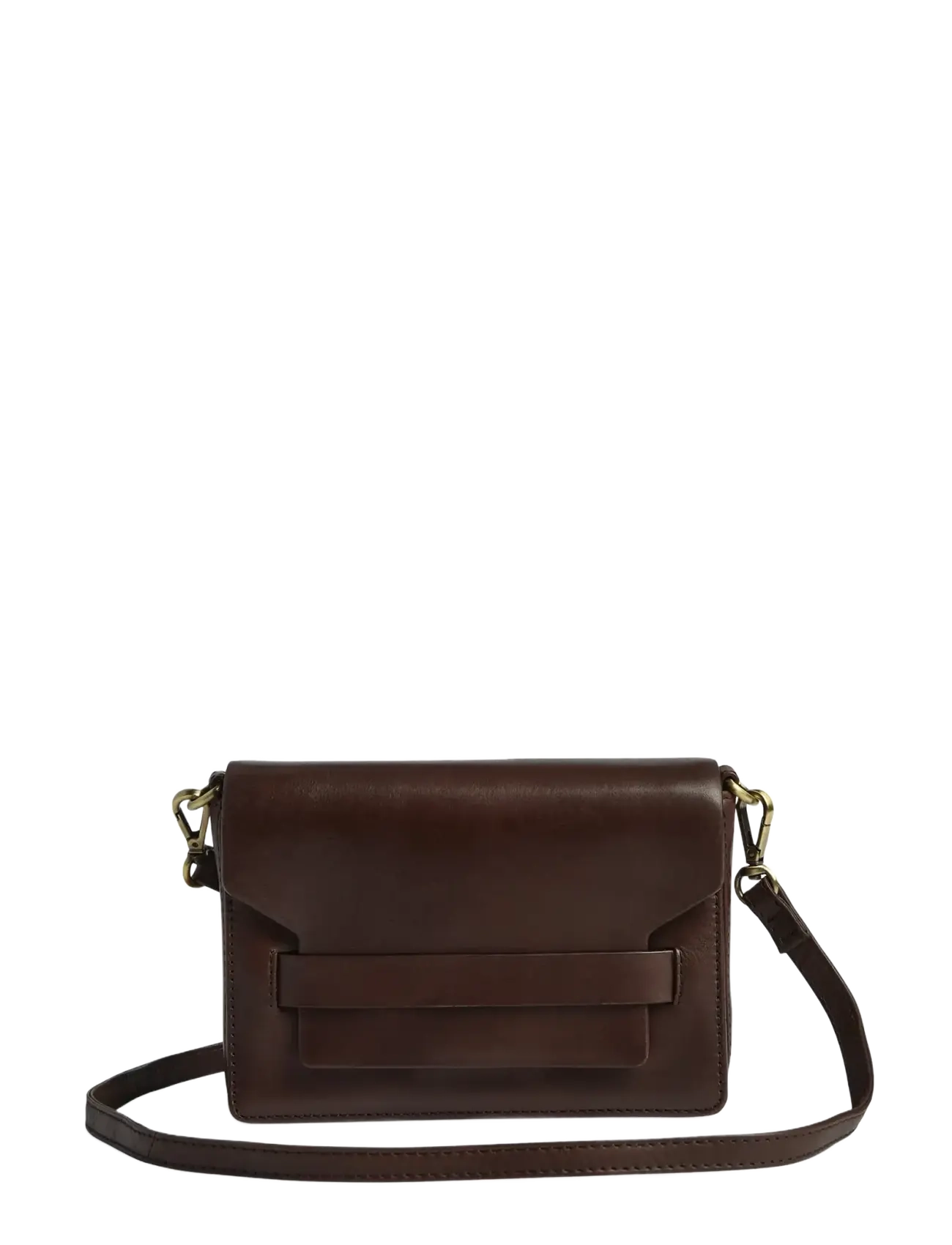 Markberg VanyaMBG Crossb. Bag, Antiq. M - Väskor - DARK BROWN / brown