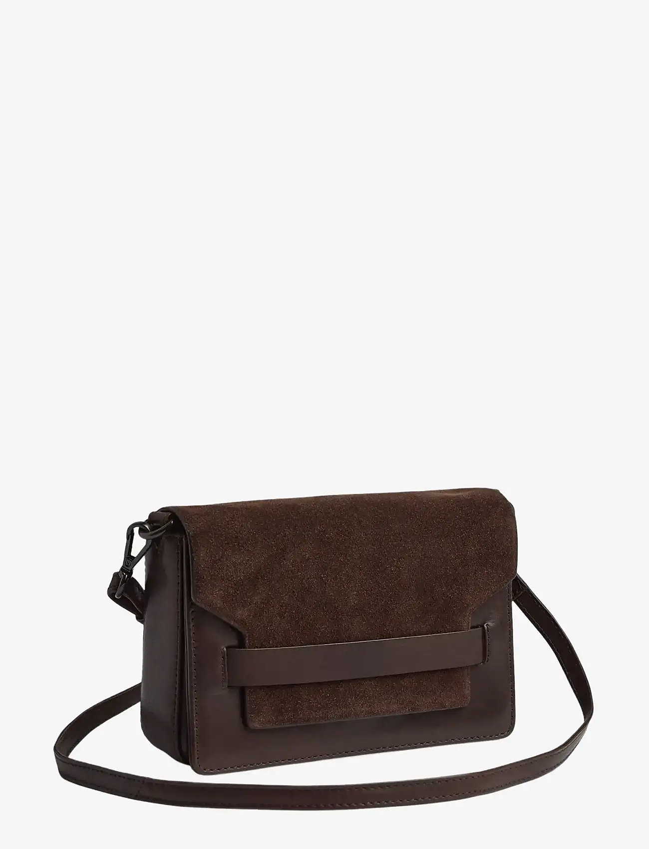 Markberg - VanyaMBG Crossbody Bag, Antiq. - fashion trends - dark brown w/br. gold - 2