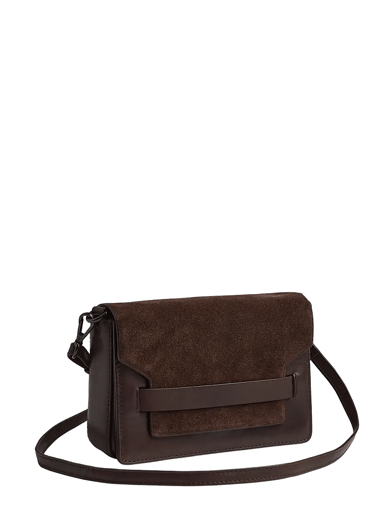 Markberg - VanyaMBG Crossbody Bag, Antiq. - fashion trends - dark brown w/br. gold - 2