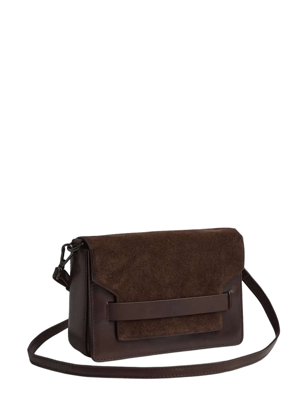 Markberg - VanyaMBG Crossbody Bag, Antiq. - motetrender - dark brown w/br. gold - 2