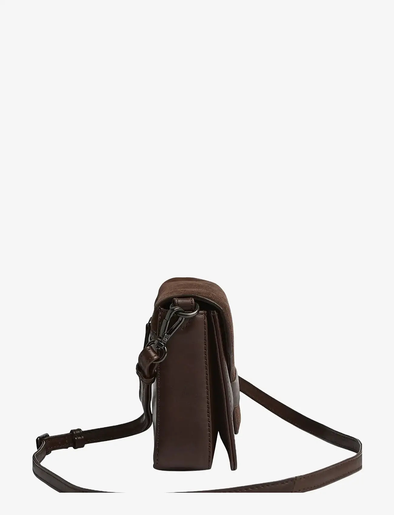 Markberg - VanyaMBG Crossbody Bag, Antiq. - fashion trends - dark brown w/br. gold - 3