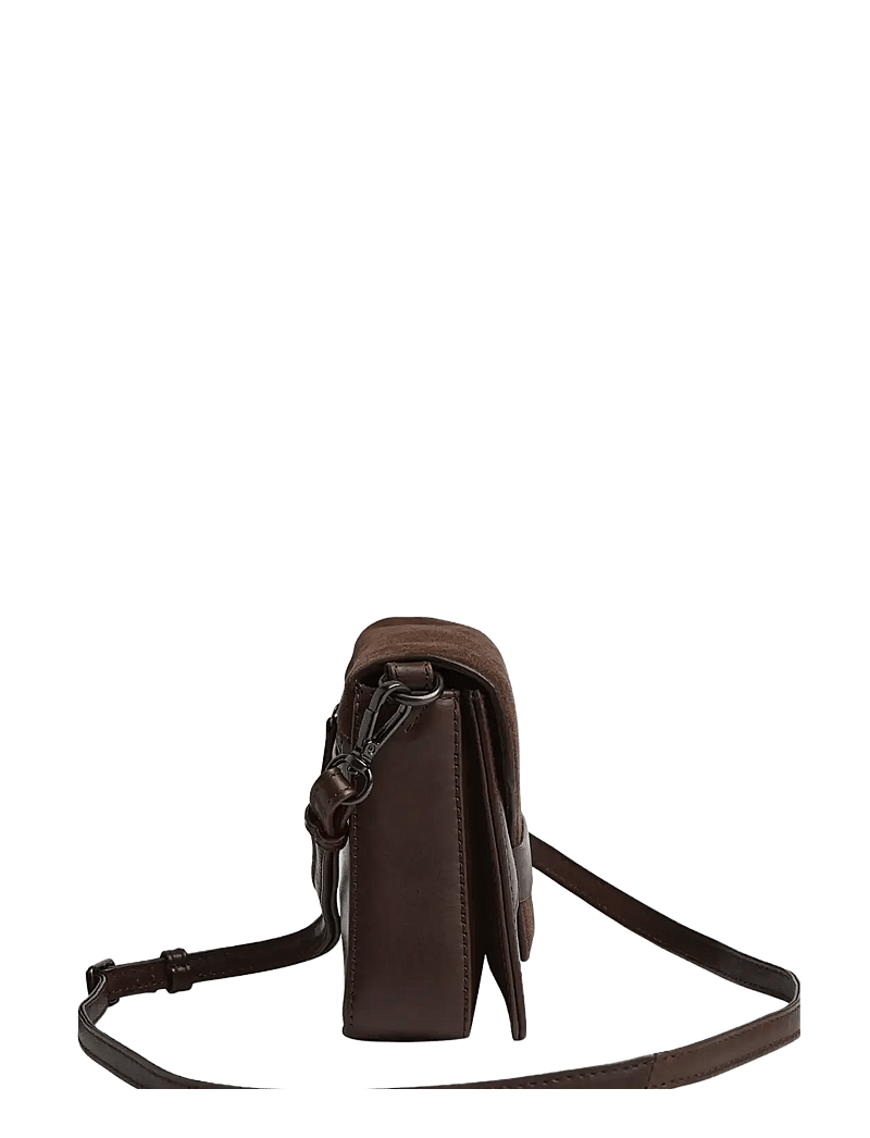 Markberg - VanyaMBG Crossbody Bag, Antiq. - fashion trends - dark brown w/br. gold - 3