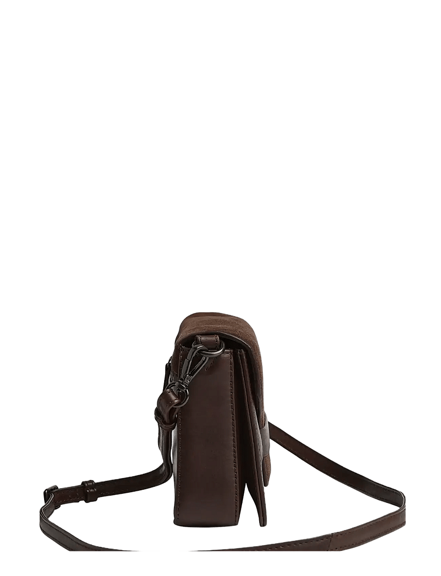 Markberg - VanyaMBG Crossbody Bag, Antiq. - modetrends - dark brown w/br. gold - 3
