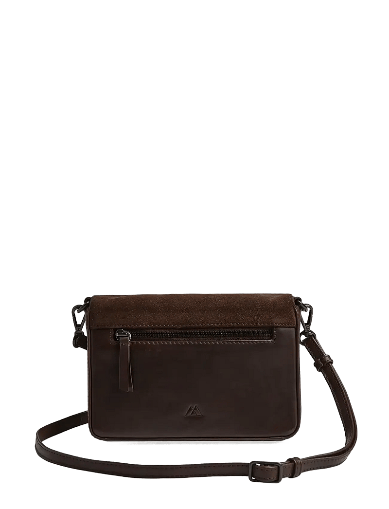 Markberg - VanyaMBG Crossbody Bag, Antiq. - fashion trends - dark brown w/br. gold - 4