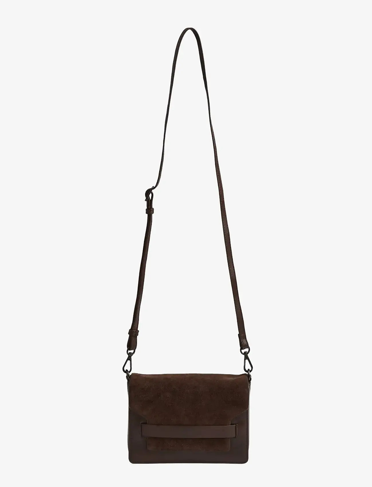 Markberg - VanyaMBG Crossbody Bag, Antiq. - fashion trends - dark brown w/br. gold - 5