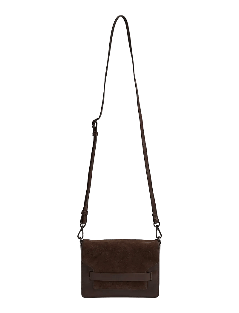 Markberg - VanyaMBG Crossbody Bag, Antiq. - fashion trends - dark brown w/br. gold - 5