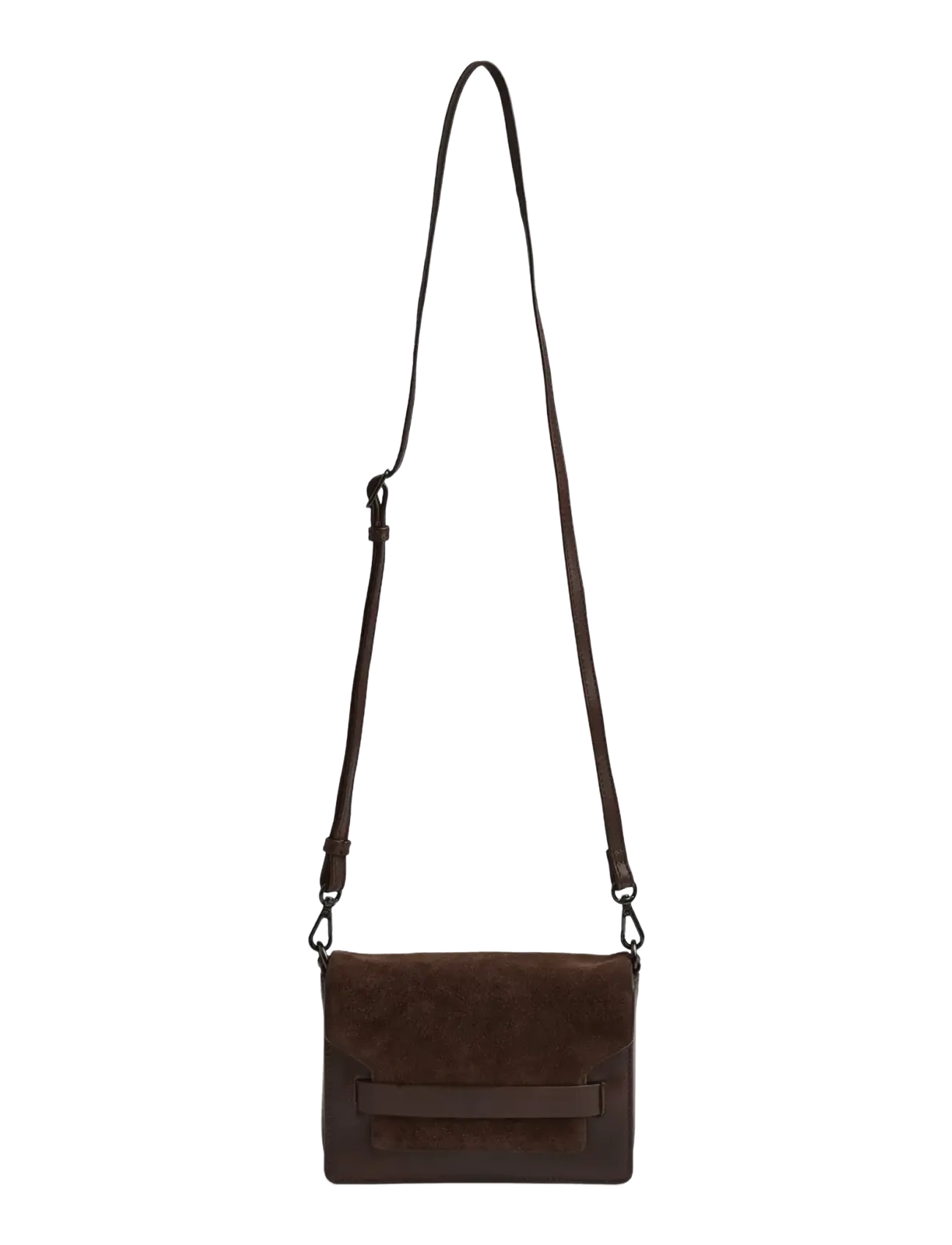 Markberg - VanyaMBG Crossbody Bag, Antiq. - motetrender - dark brown w/br. gold - 5