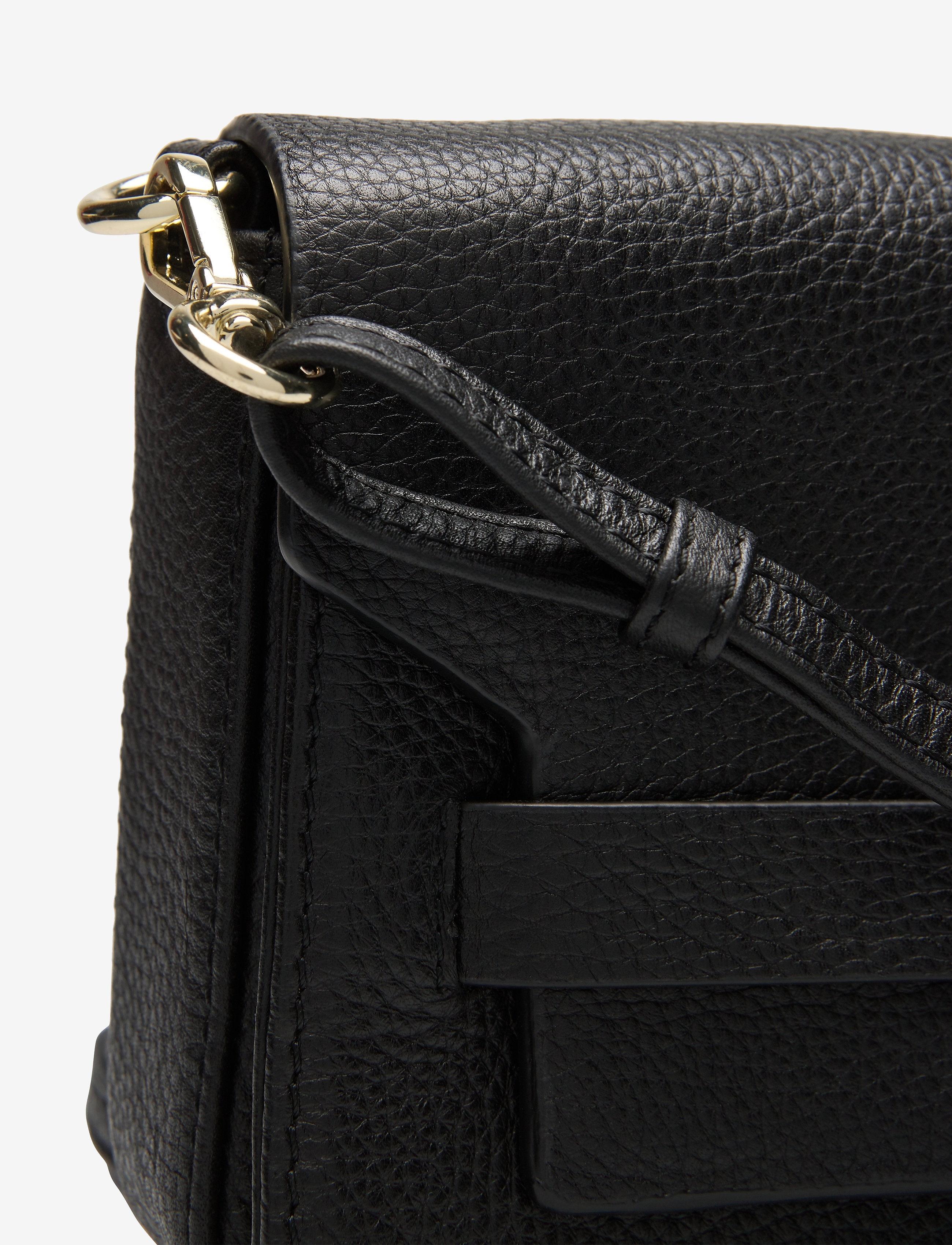 Markberg - VanyaMBG Crossbody Bag, Grain - festtøj til outletpriser - black w/gold - 3