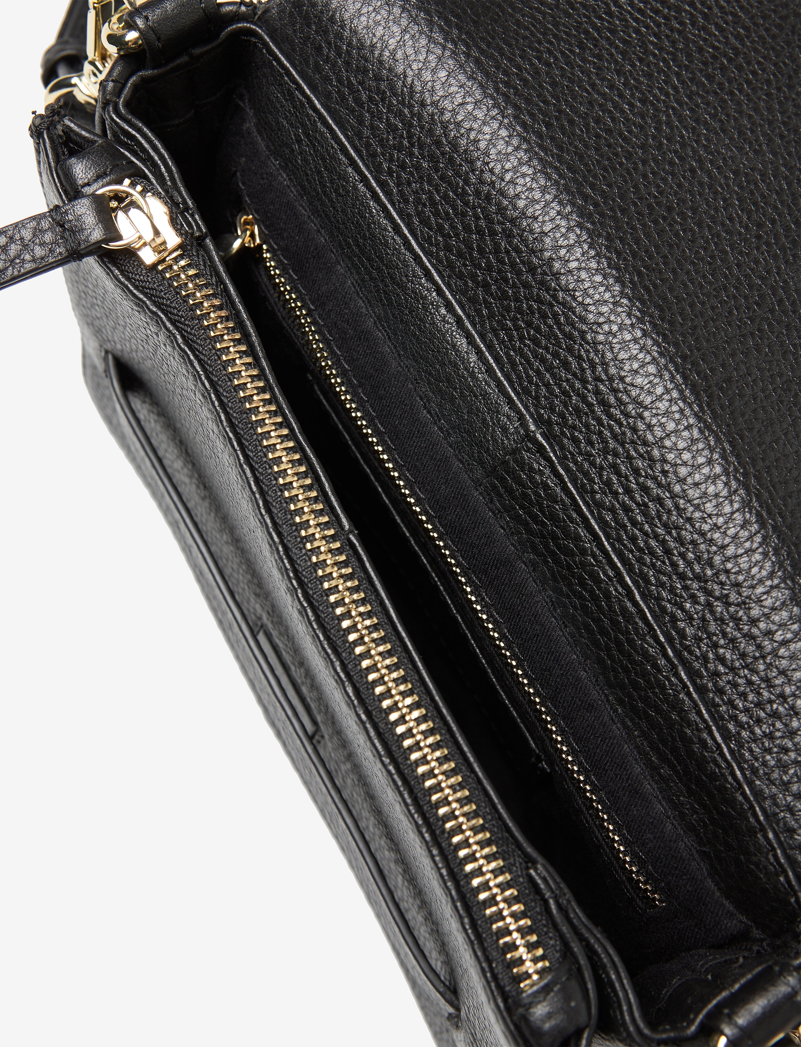 Markberg - VanyaMBG Crossbody Bag, Grain - festtøj til outletpriser - black w/gold - 4