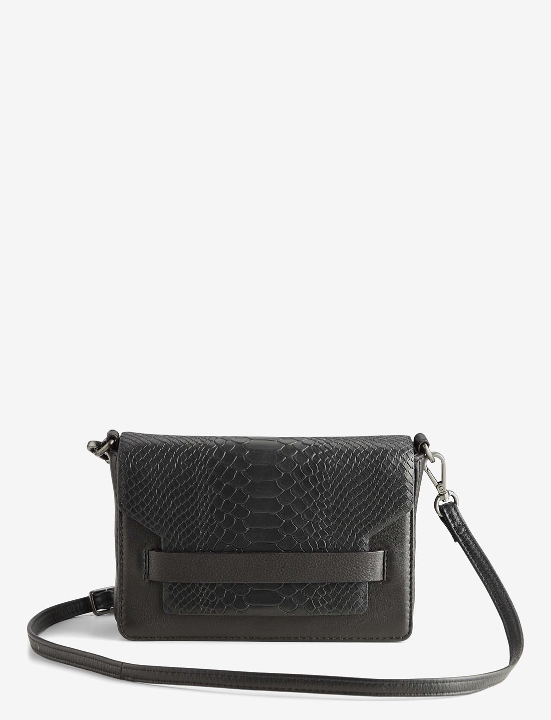Snake top crossbody bag