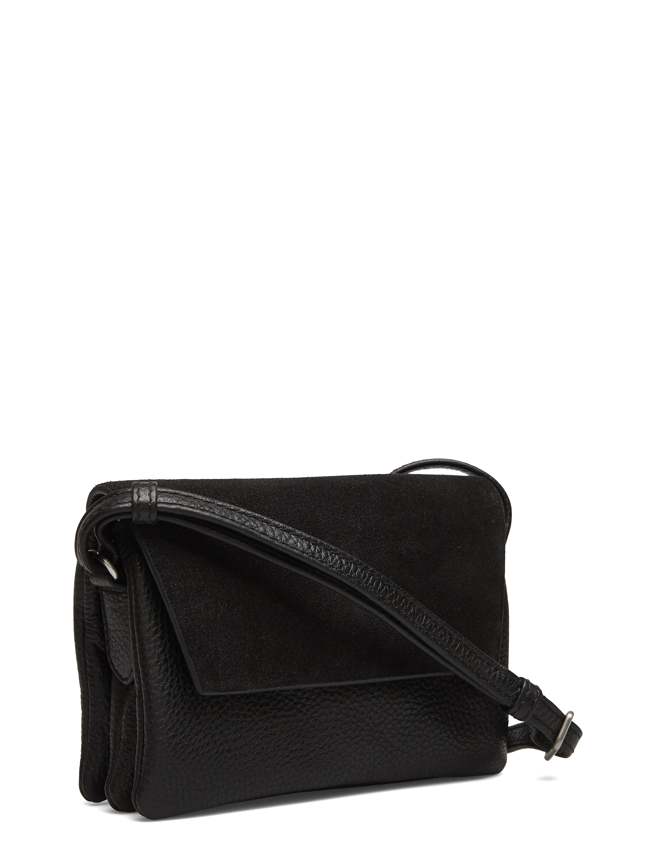 Markberg - Rayna Crossbody Bag, Suede Mix - black - 2