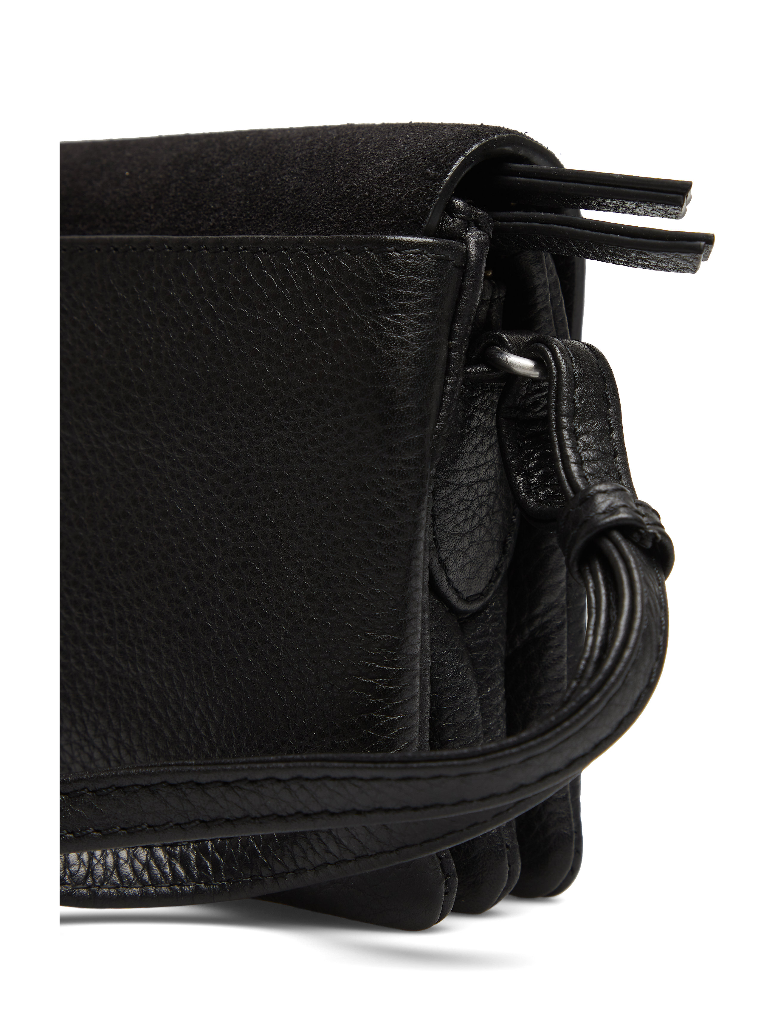 Markberg - Rayna Crossbody Bag, Suede Mix - black - 4