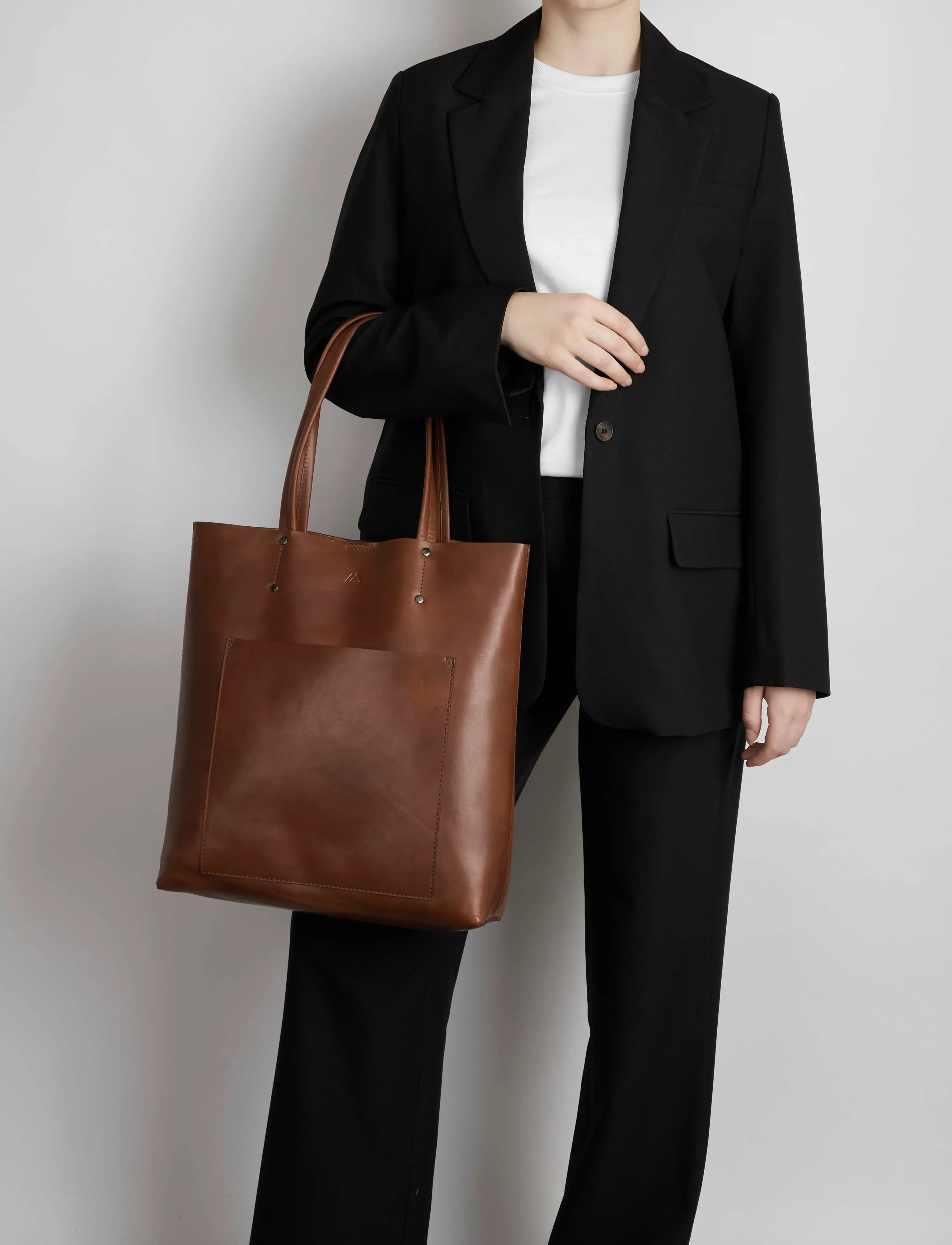 Markberg - AntonellaMBG Shopper, Antiq. - shoppere - chestnut - 0