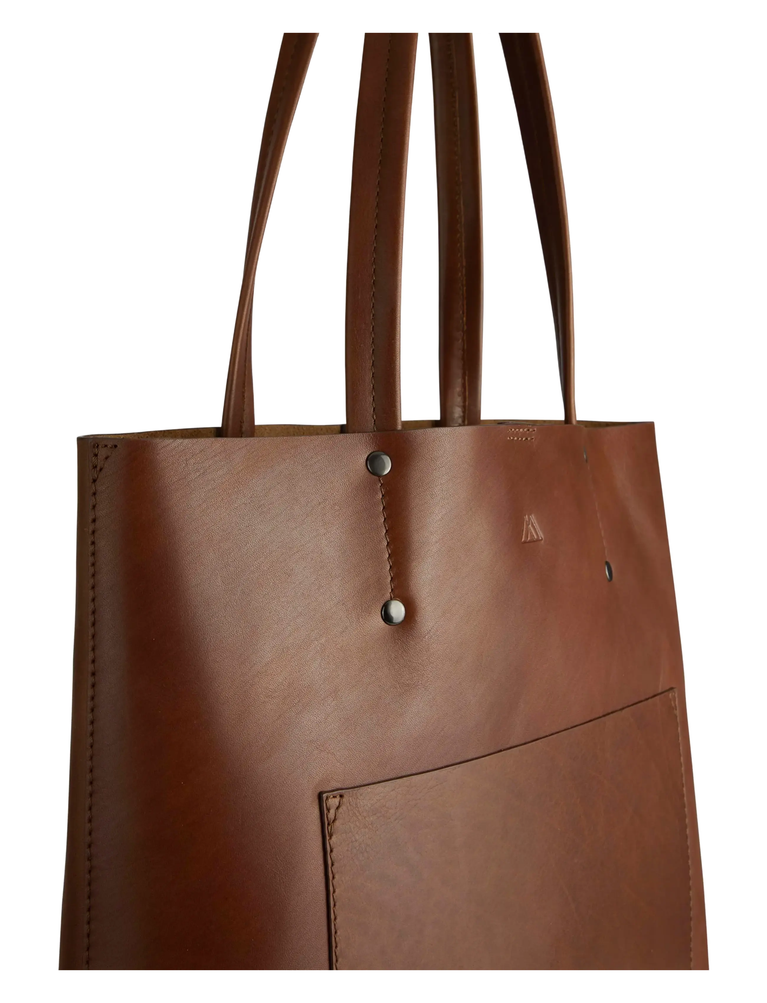 Markberg - AntonellaMBG Shopper, Antiq. - shoppere - chestnut - 4