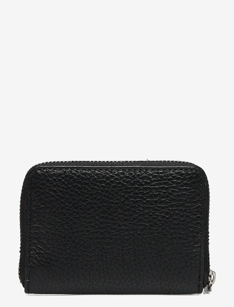 Markberg - SelmaMBG Wallet, Grain - plånböcker - black w/black - 1