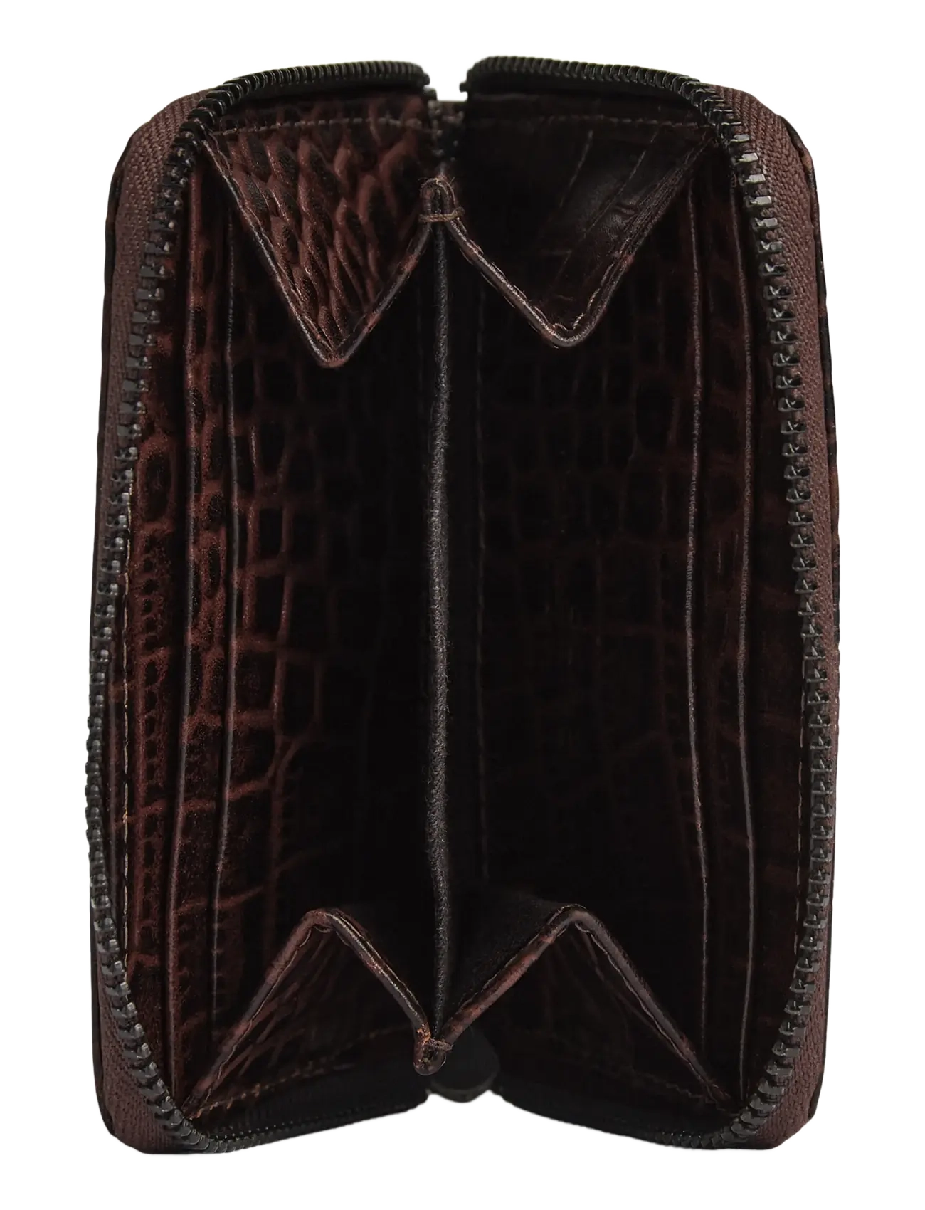 Markberg - SelmaMBG Wallet, Croco - espresso brown - 5